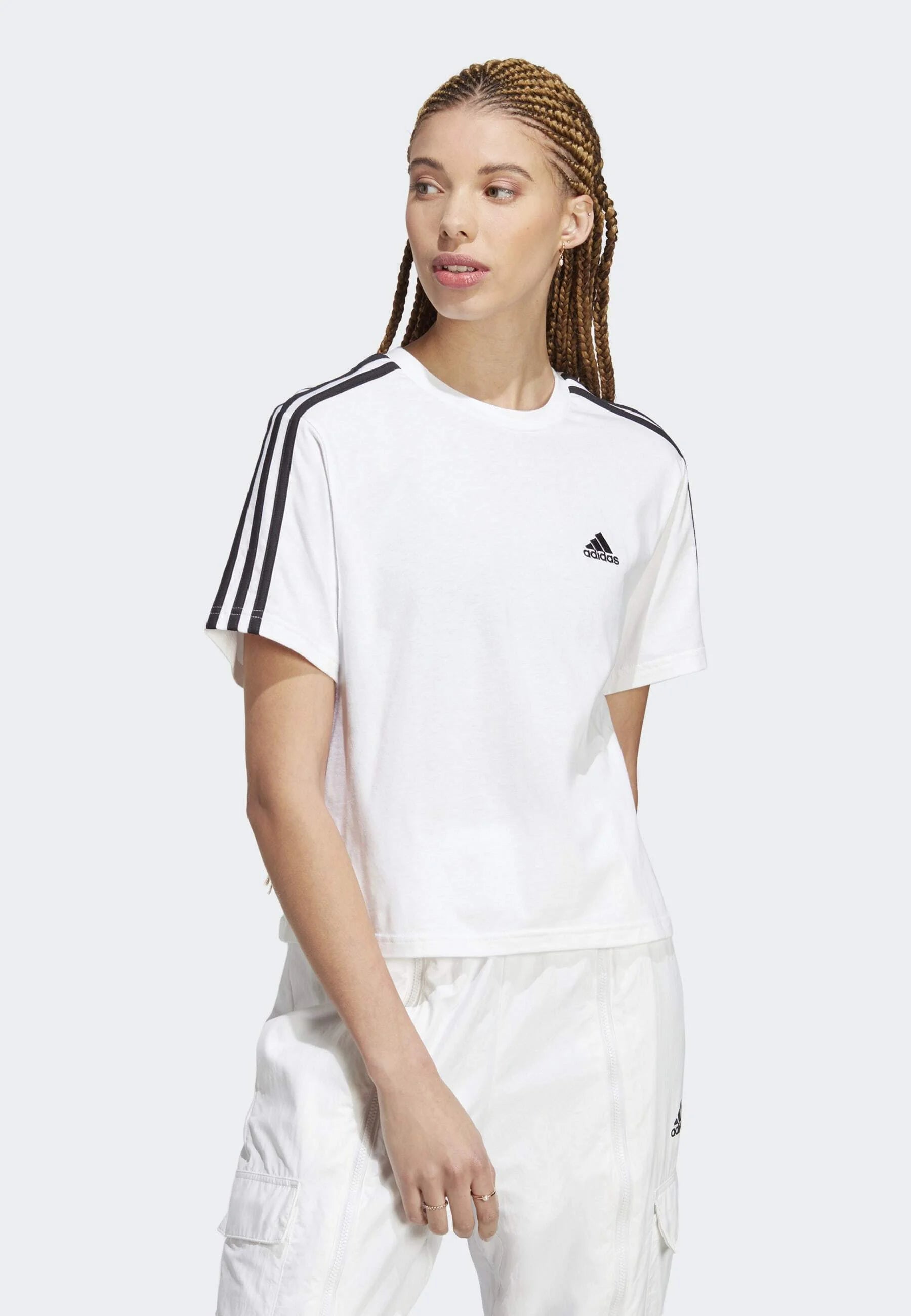 Adidas Sportswear T-Shirt Essentials 3 Stripes