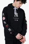 New Era x Champion Felpa Con Cappuccio Mlb New York Yankees