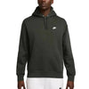 Nike felpa con cappuccio verde petrolio