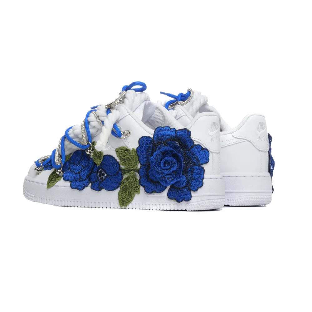 NIKE AIR FORCE  BLUE ROSES