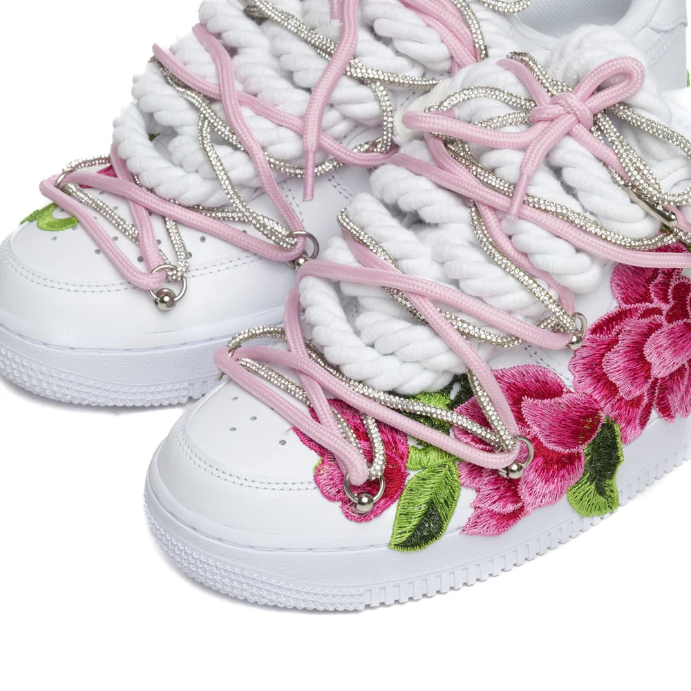 NIKE AIR FORCE 1 PINK ROSES