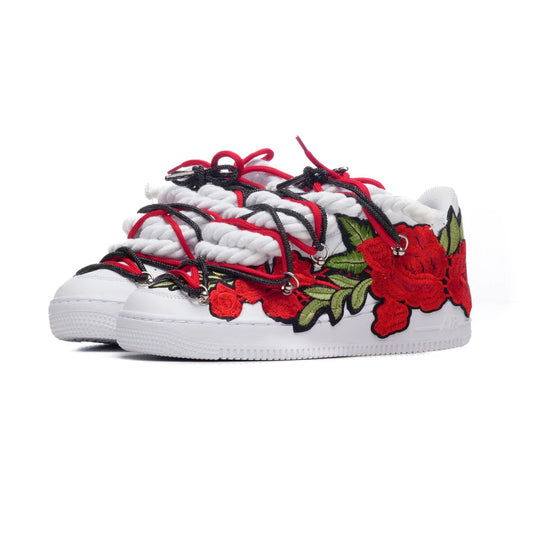 NIKE AIR FORCE 1 RED ROSES