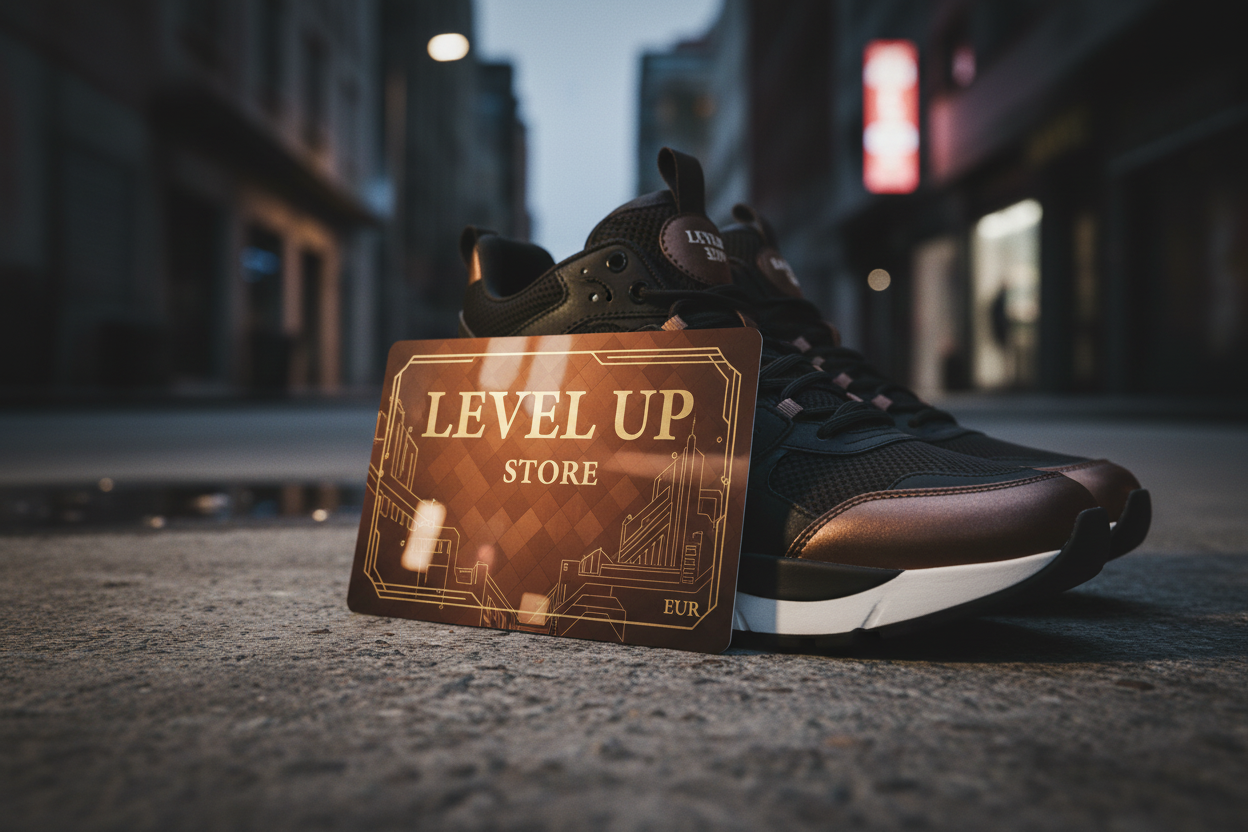 Gift Card LEVEL UP STORE - Corretta